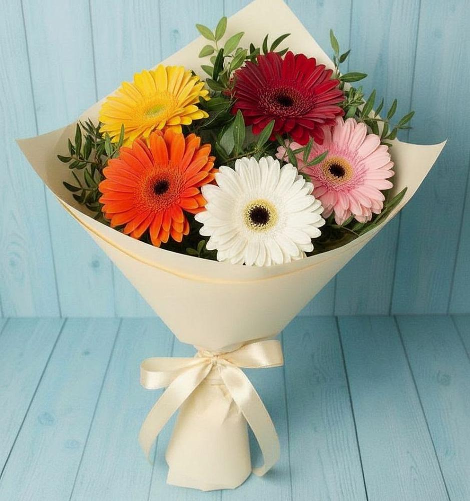 Букет цветов из: Герберы в Селижарово