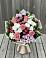 Букет цветов из: Альстромерии, Гвоздики, Розы и Хризантемы в Селижарово