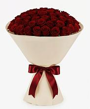 Букет 101 Бордовая роза Блэк Бакарра в Селижарово
