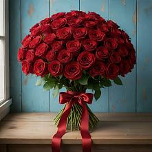 Букет Красные розы Блэк Меджик в Селижарово