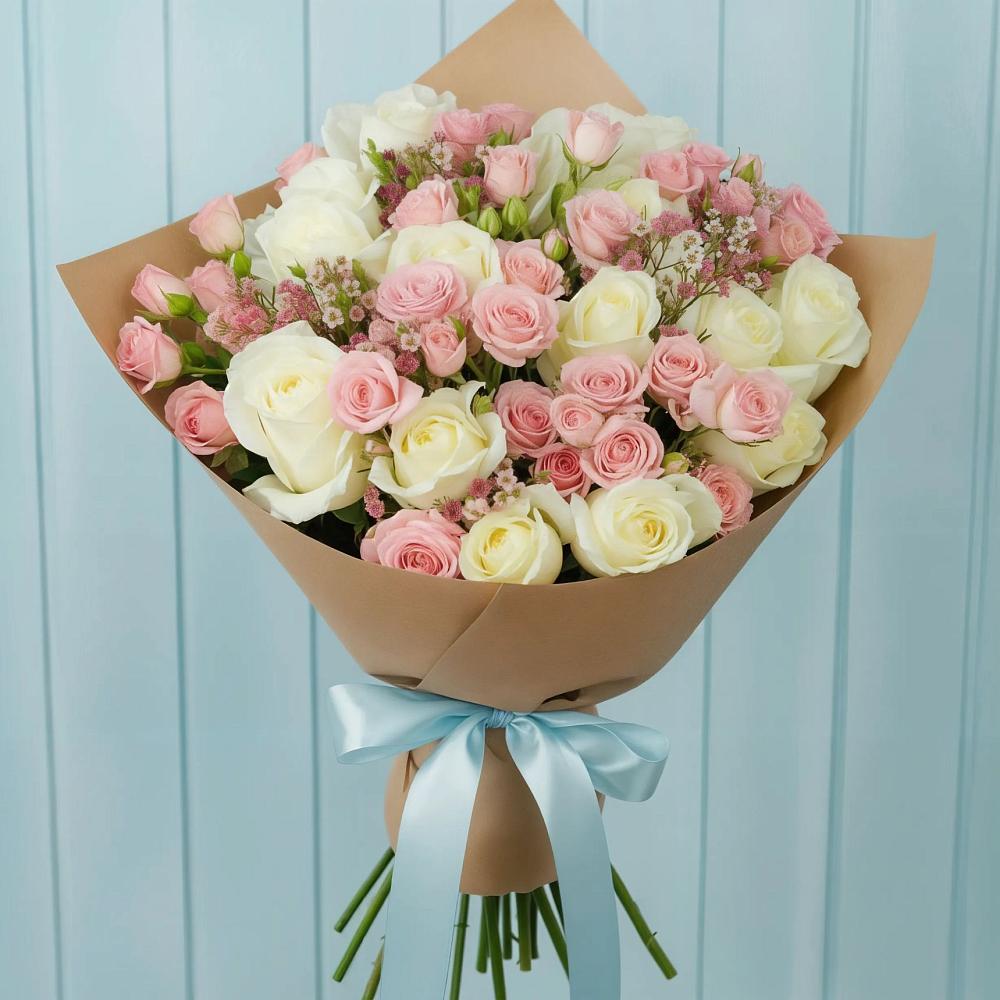 Букет цветов из: Розы в Селижарово