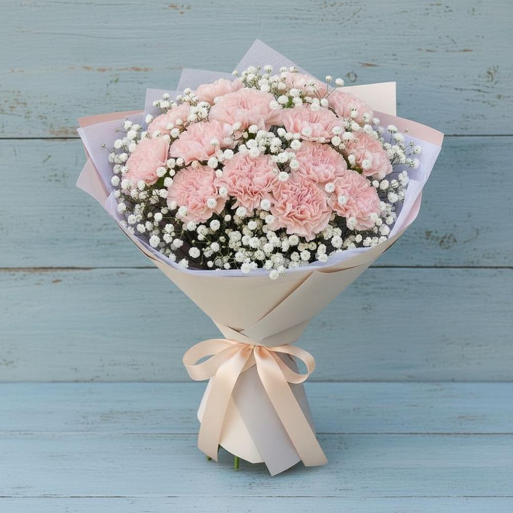 Букет цветов из: Гвоздики в Селижарово