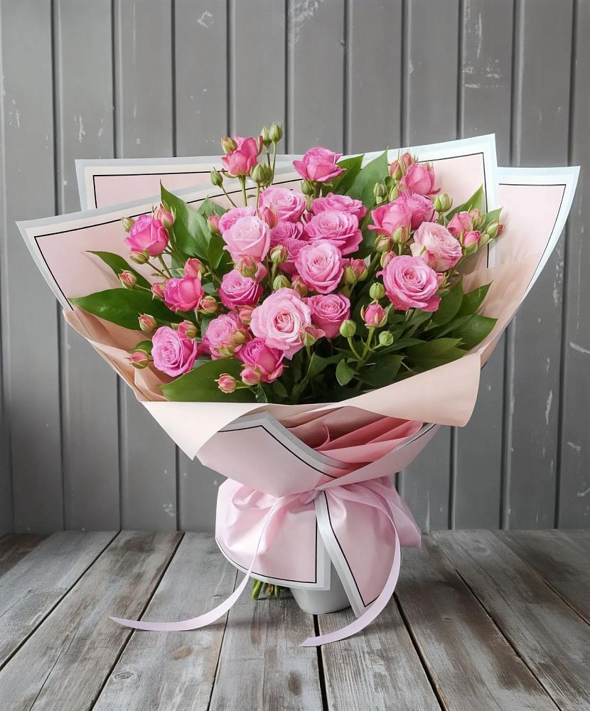 Букет Розовый кустик в Селижарово