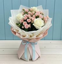 Букет цветов из:  Розы в Селижарово