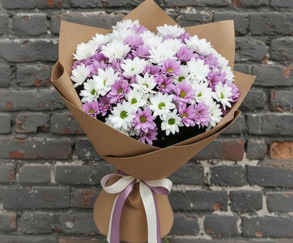 Букет цветов из: Хризантемы в Селижарово