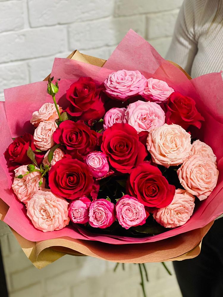 Букет цветов из: Розы в Селижарово