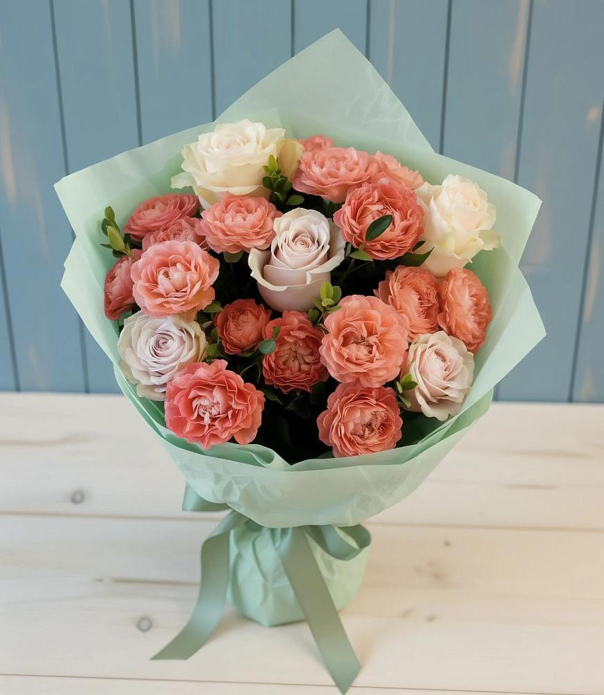 Букет цветов из: Розы в Селижарово