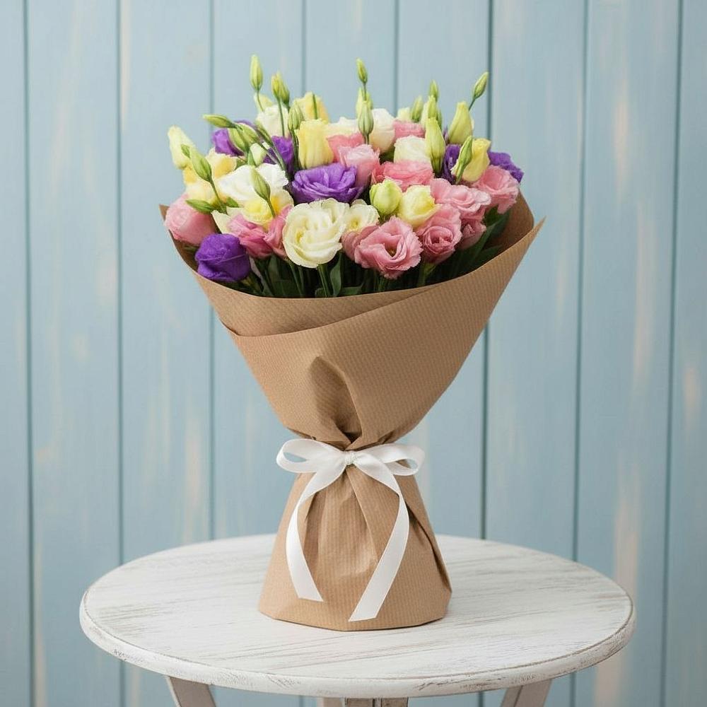 Букет цветов из: Лизиантусы в Селижарово