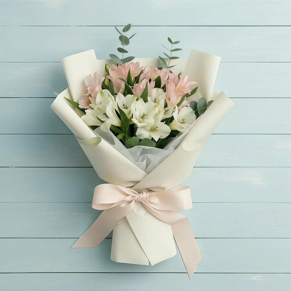 Букет цветов из: Альстромерии в Селижарово