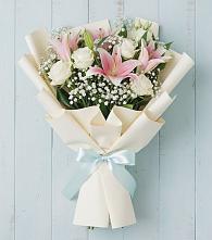 Букет цветов из:  Лилии в Селижарово