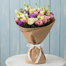 Букет цветов из:  Лизиантусы в Селижарово